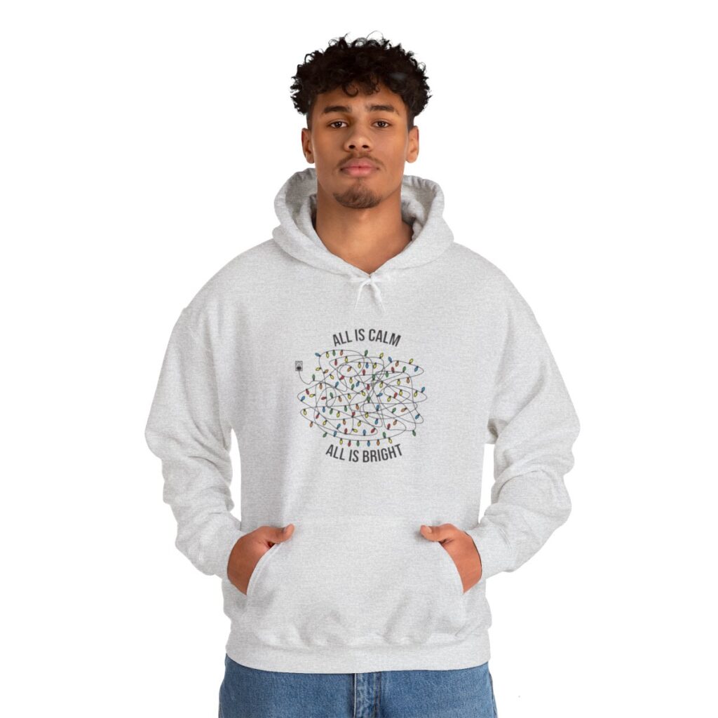 Tangled Christmas Lights Christmas Hoodie