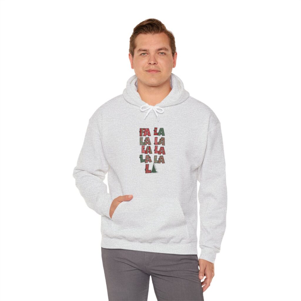 Dashing Through the Holidays "Fa La La" Unisex Hoodie