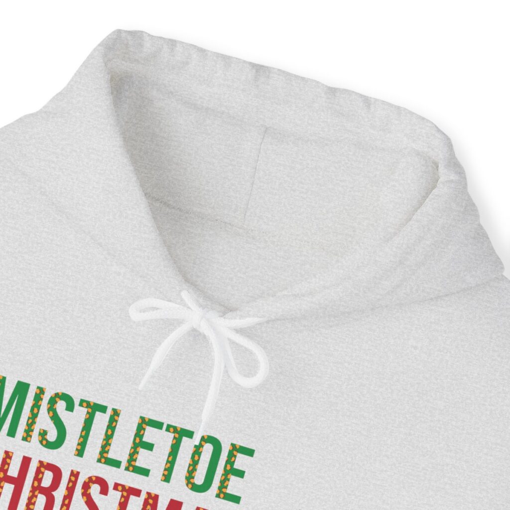 Festive Pregnancy Announcement - Mistletoe, Christmas Pud and Baby Bumps Hoodie