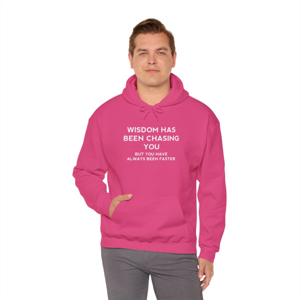 Chasing Wisdom Funny Hoodie