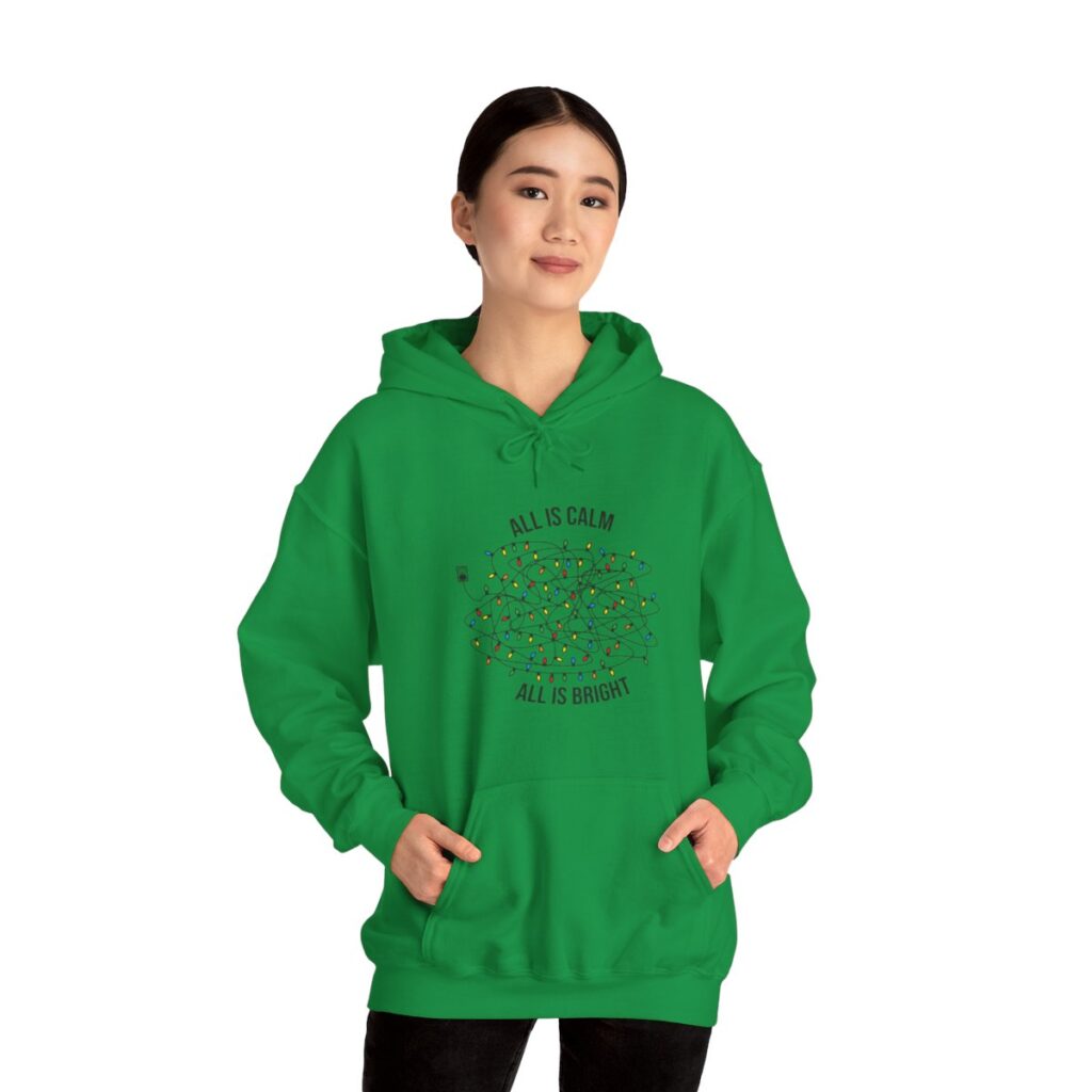 Tangled Christmas Lights Christmas Hoodie