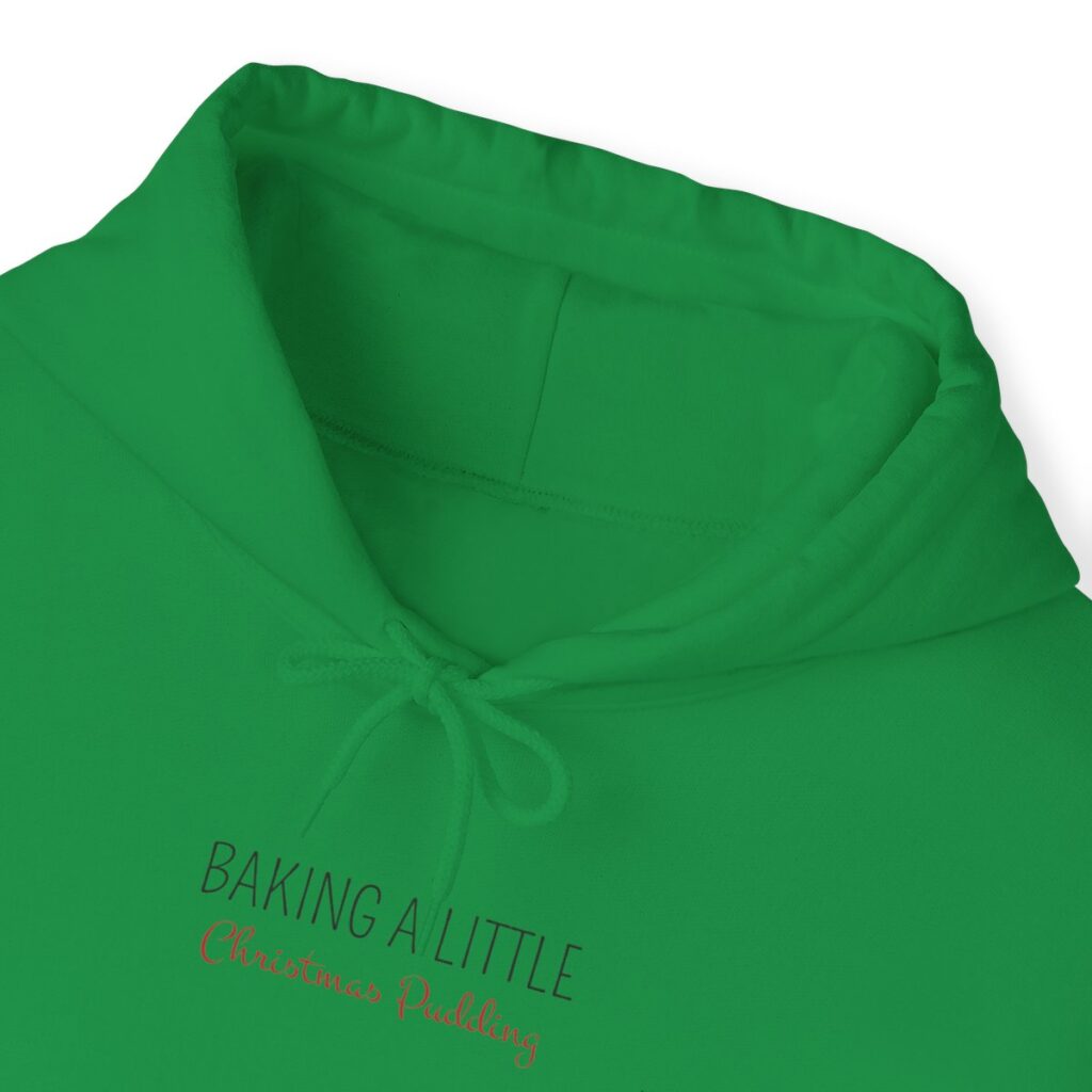 Baking a Little Christmas Pudding Pregnancy Announcement Hoodie