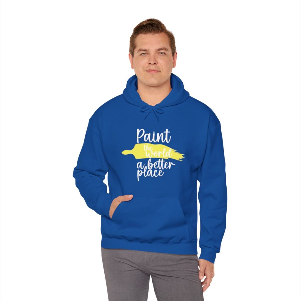 Inspirational Artist Hoodie - Paint the world a better place