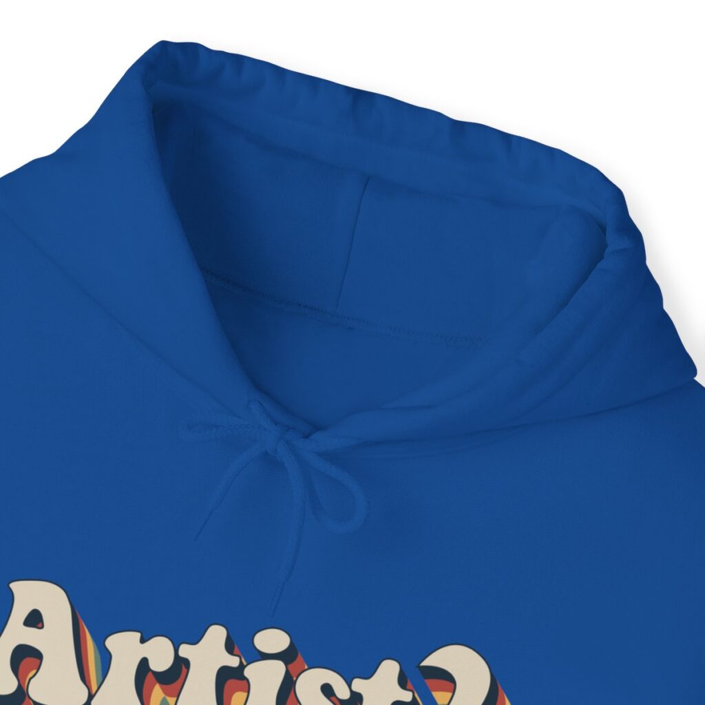 Retro Groovy Artist Hoodie