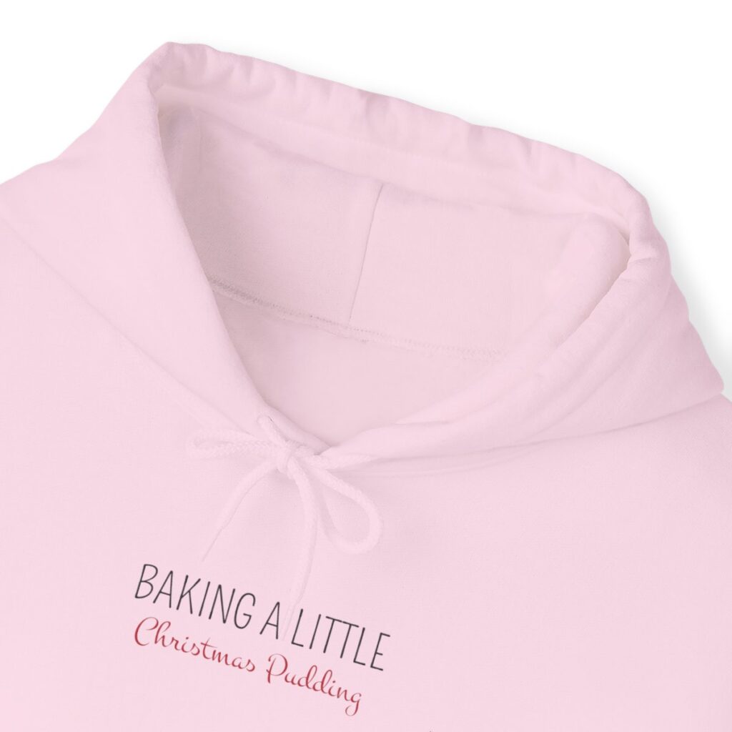 Baking a Little Christmas Pudding Pregnancy Announcement Hoodie