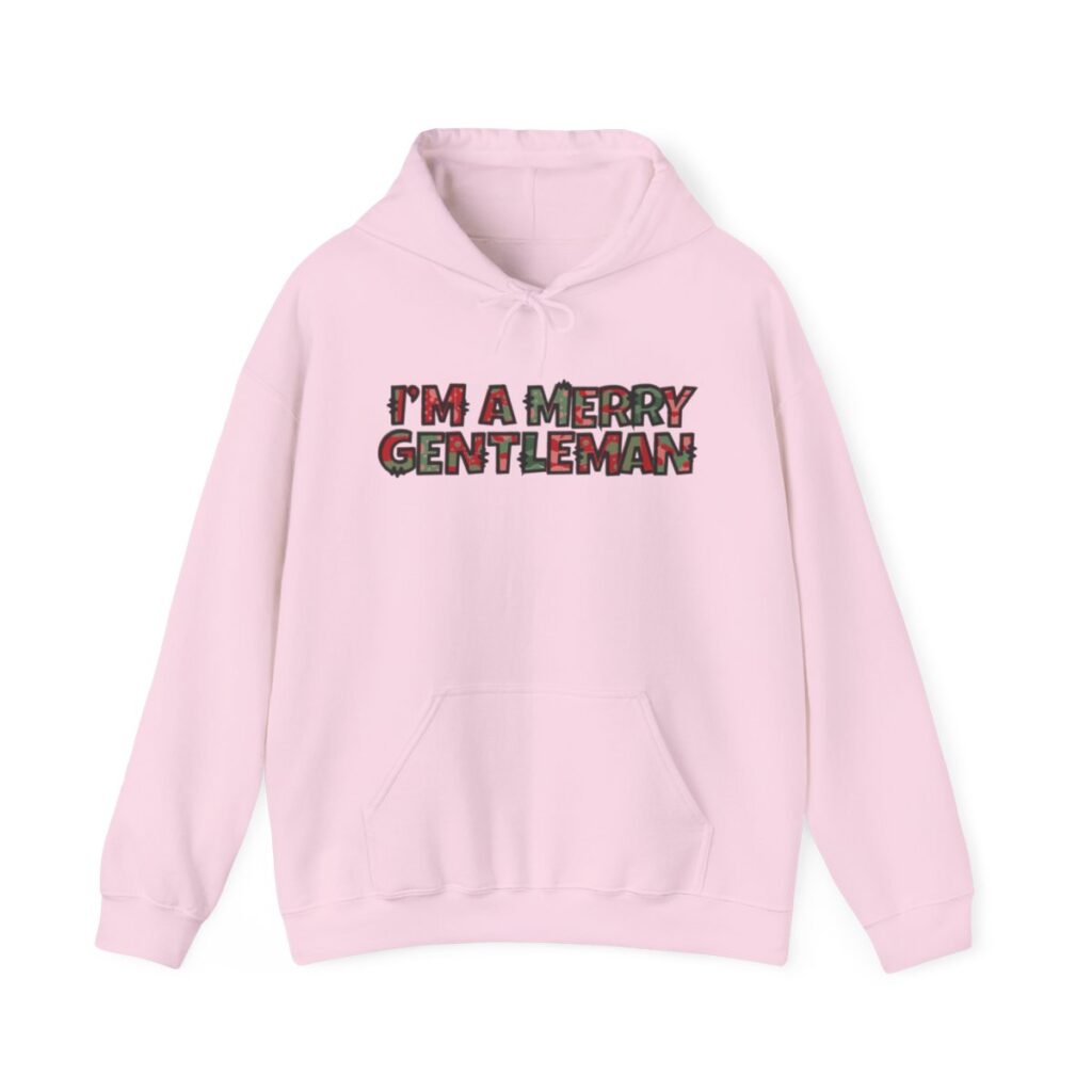 O Come Ye Merry Gentlemen "I'm a Merry Gentleman" Holiday Hoodie