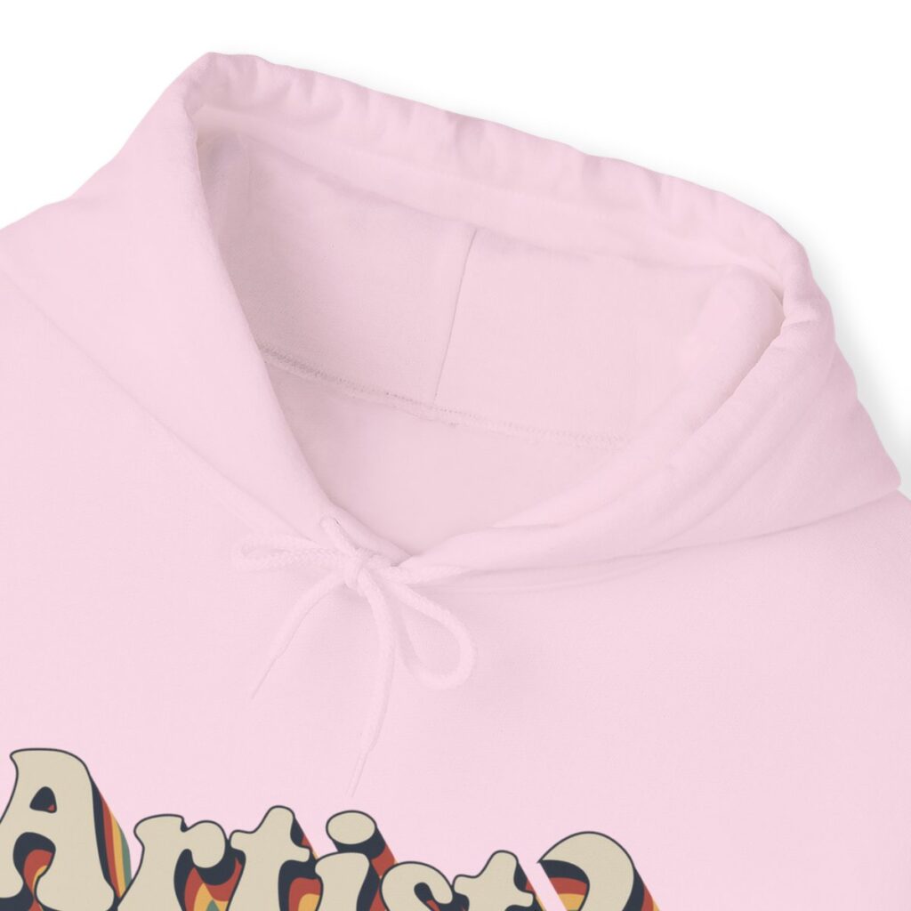 Retro Groovy Artist Hoodie