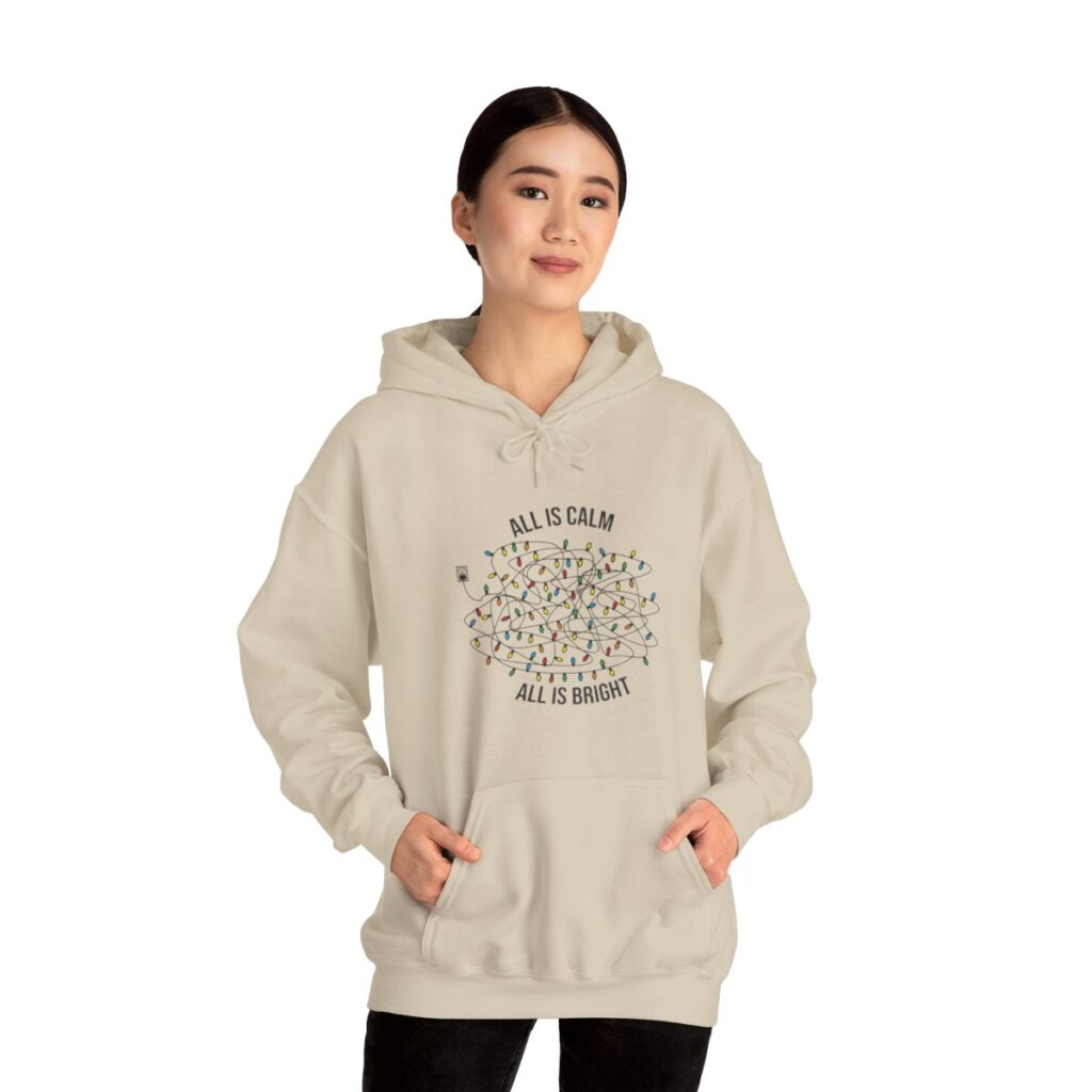 Tangled Christmas Lights Christmas Hoodie