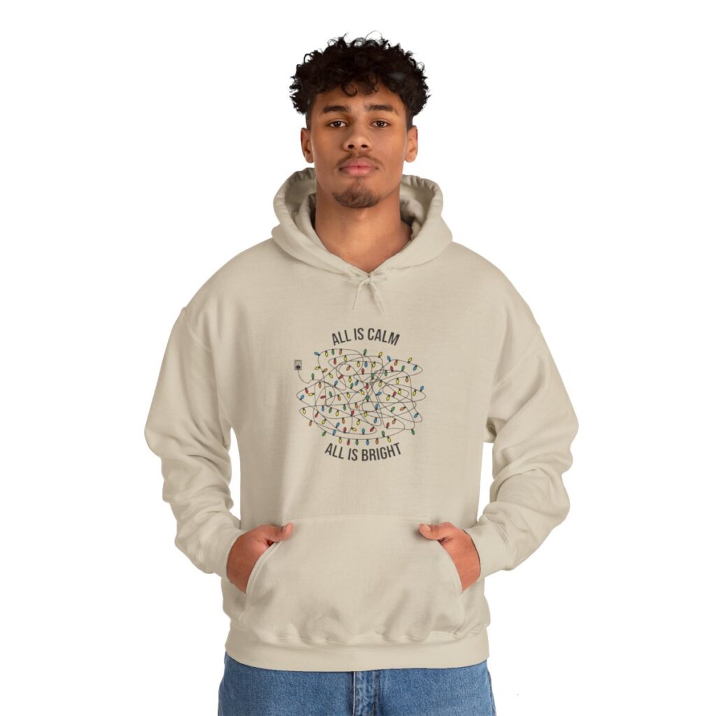 Tangled Christmas Lights Christmas Hoodie