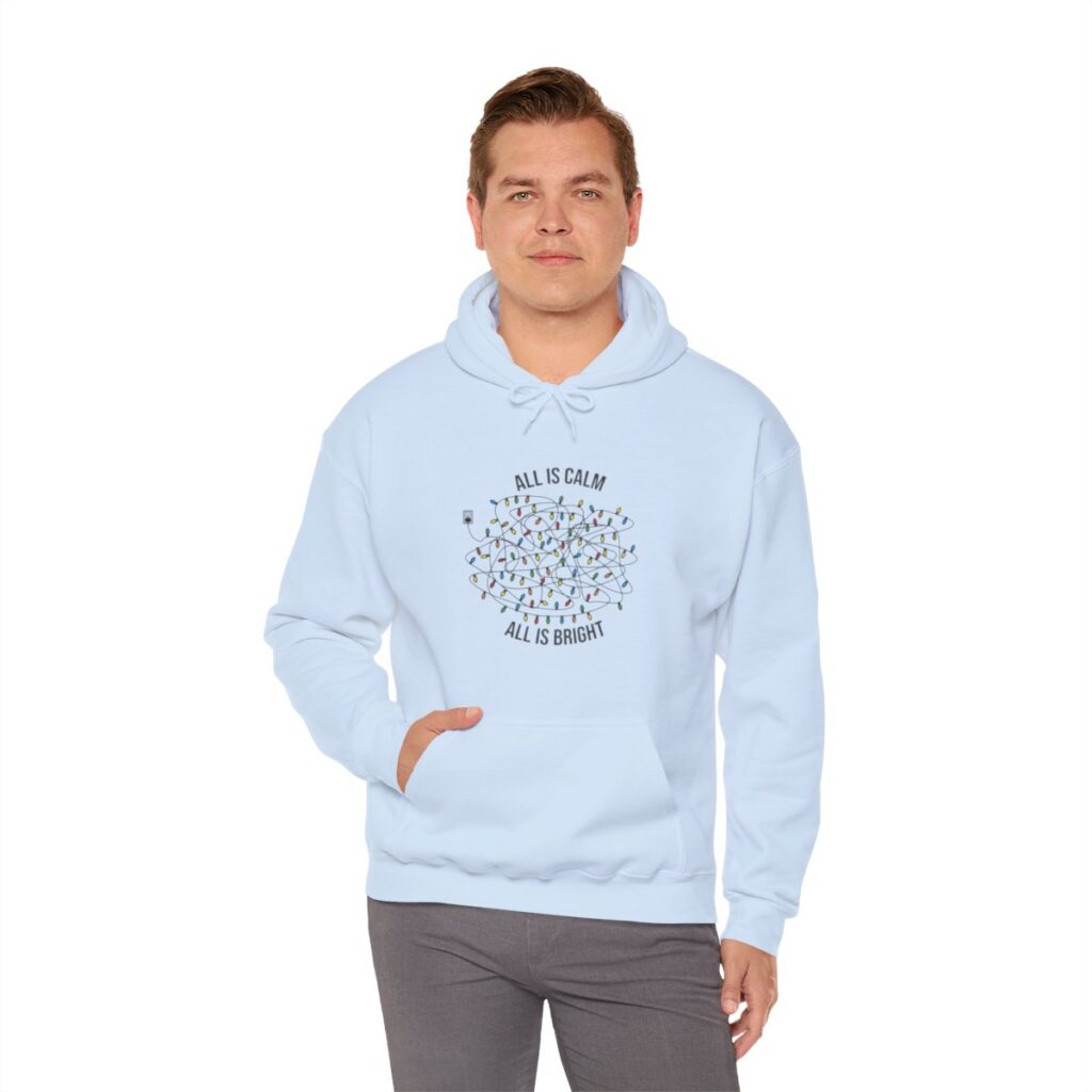 Tangled Christmas Lights Christmas Hoodie