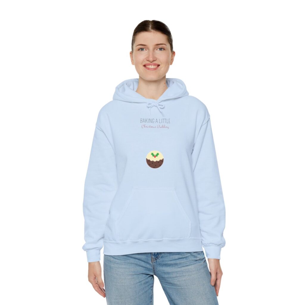 Baking a Little Christmas Pudding Pregnancy Announcement Hoodie