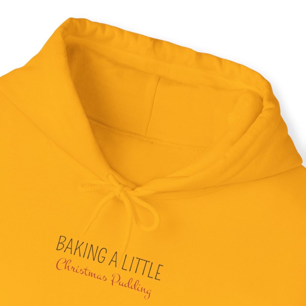 Baking a Little Christmas Pudding Pregnancy Announcement Hoodie