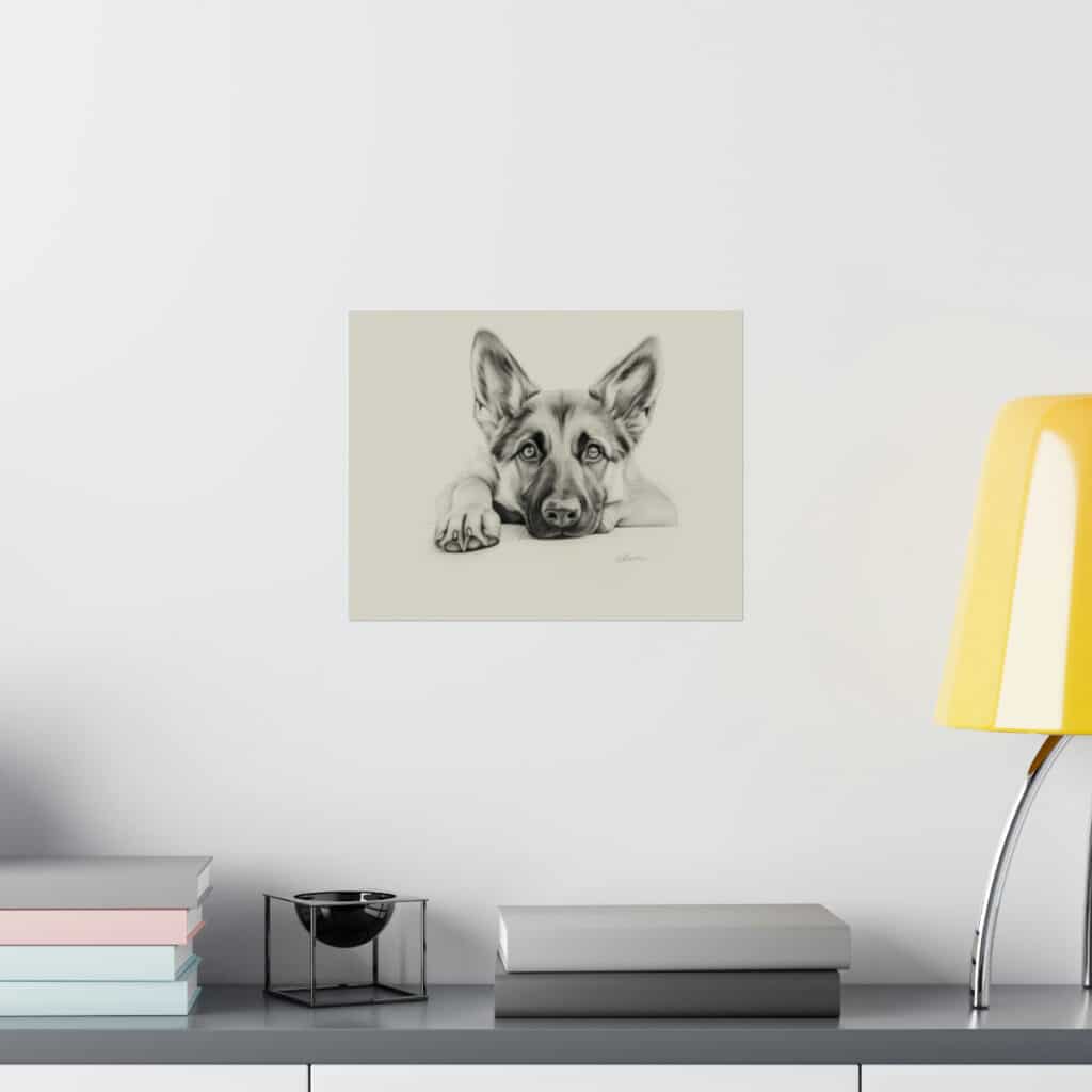 German Shepherd Fine Art Print