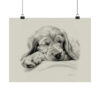 English Cocker Spaniel Portrait Fine Art Print