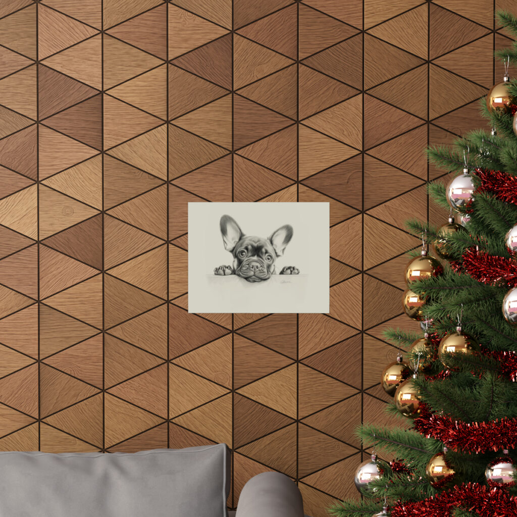 French Bulldog Portrait Fine Art Print