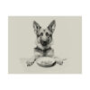 German Shepherd Portrait Fine Art Print