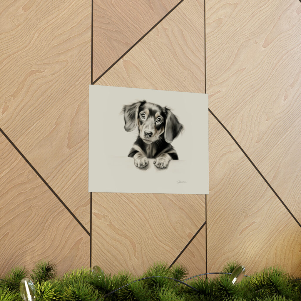 Dachshund Portrait Fine Art Print