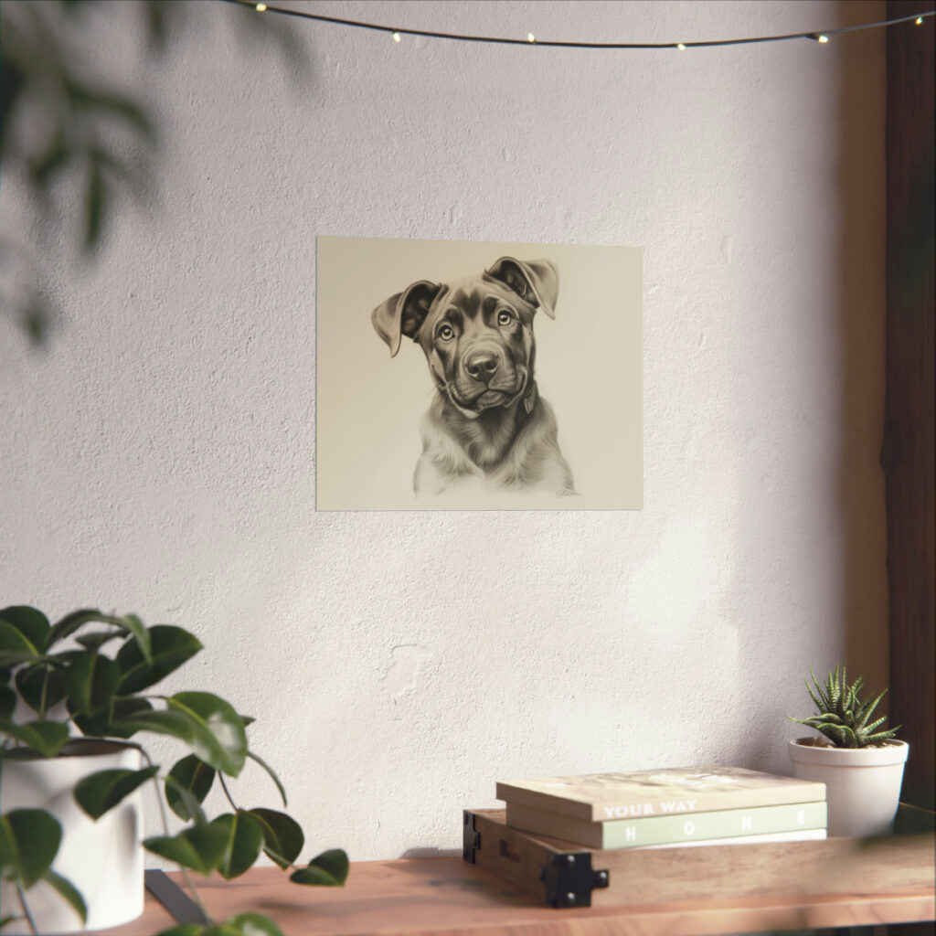 Cane Corso Portrait Fine Art Print