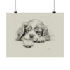 Cavalier King Charles Spaniel Portrait Fine Art Print