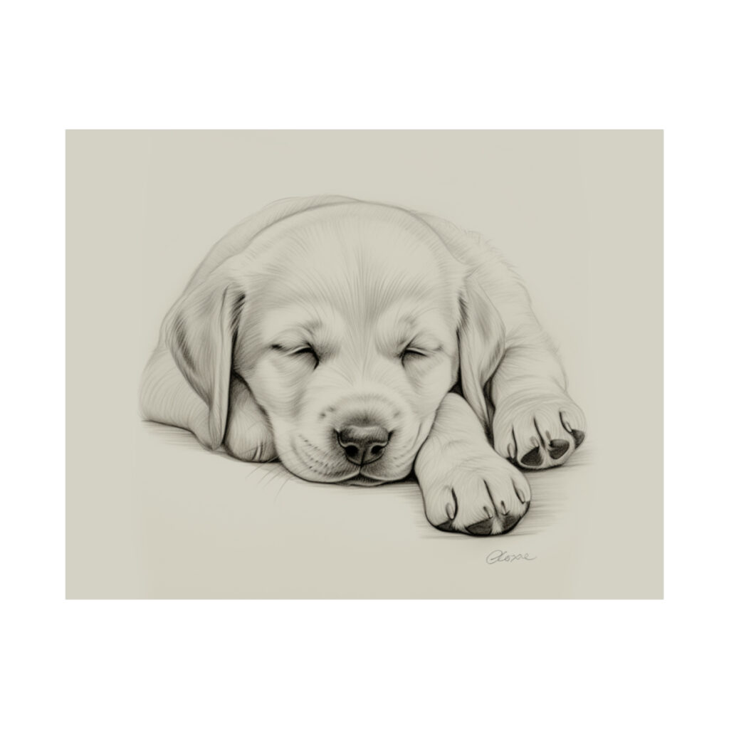 Labrador Retriever Portrait Fine Art Print