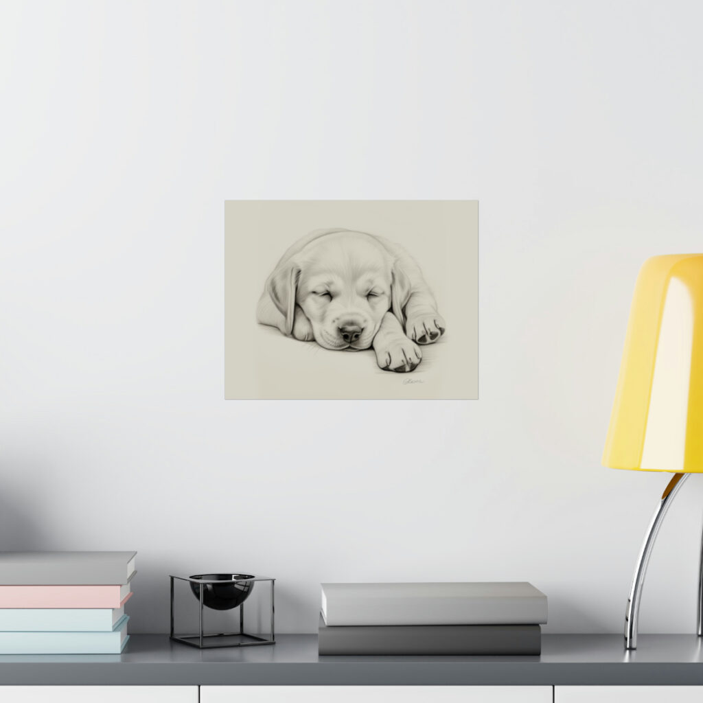 Labrador Retriever Portrait Fine Art Print