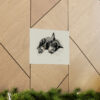 Doberman Portrait Fine Art Print