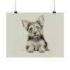 Yorkshire Terrier Portrait Fine Art Print