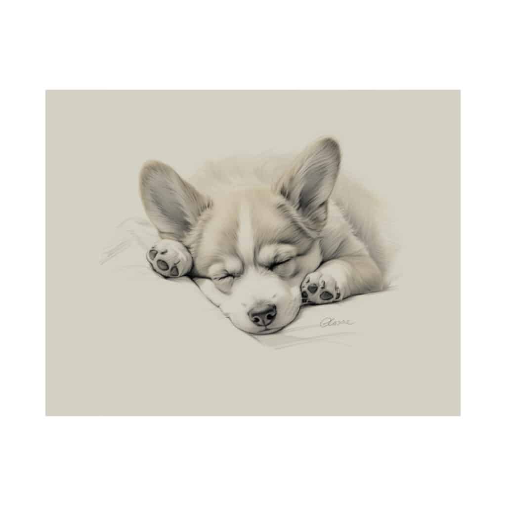 Pembroke Welsh Corgi Fine Art Print