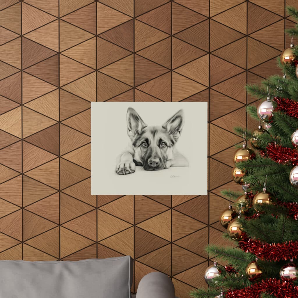 German Shepherd Fine Art Print