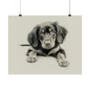 Gordon Setter Portrait Fine Art Print