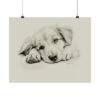 Golden Retriever Portrait Fine Art Print