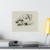 Golden Retriever Portrait Fine Art Print