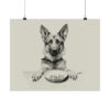 German Shepherd Portrait Fine Art Print