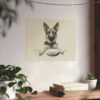 German Shepherd Portrait Fine Art Print