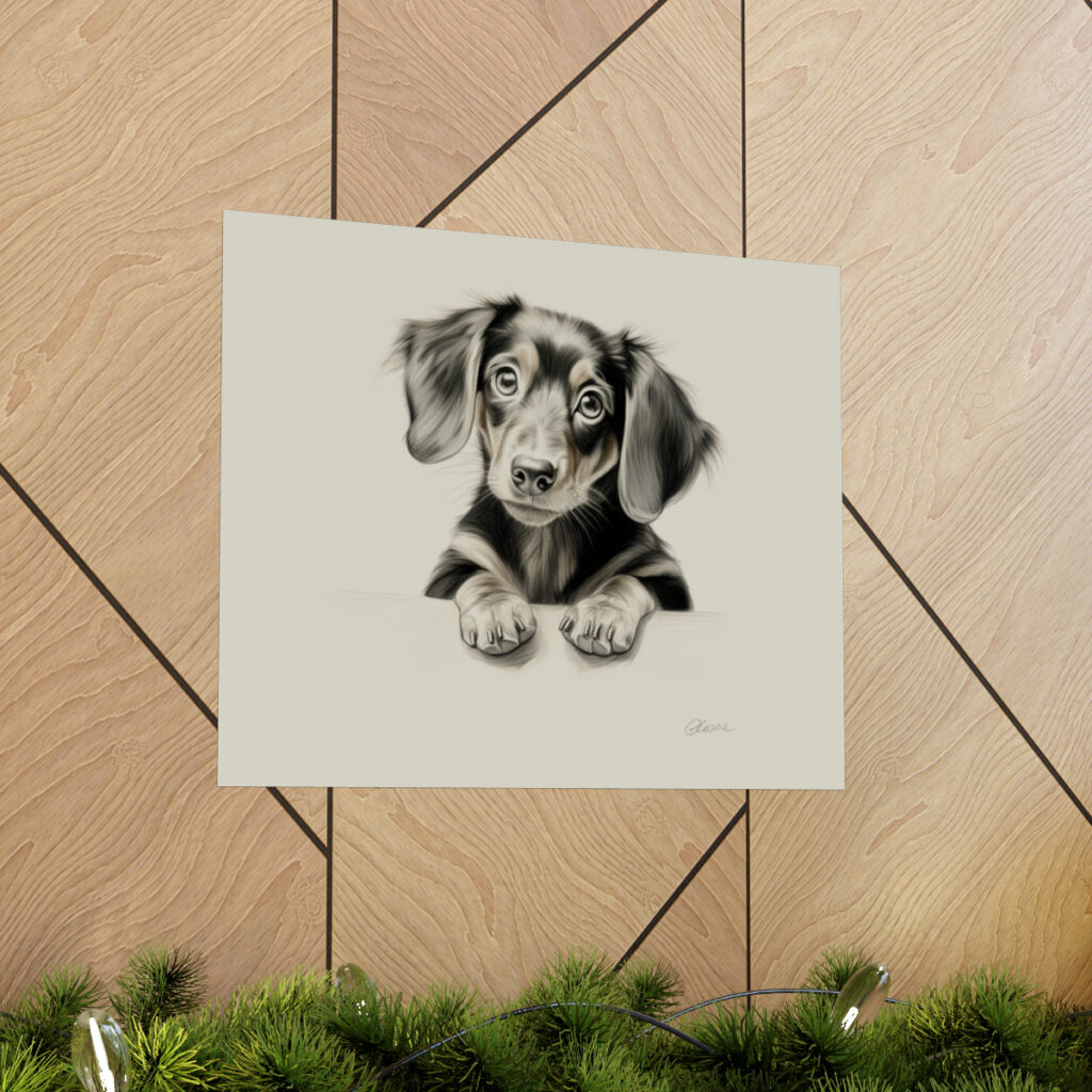 Dachshund Portrait Fine Art Print