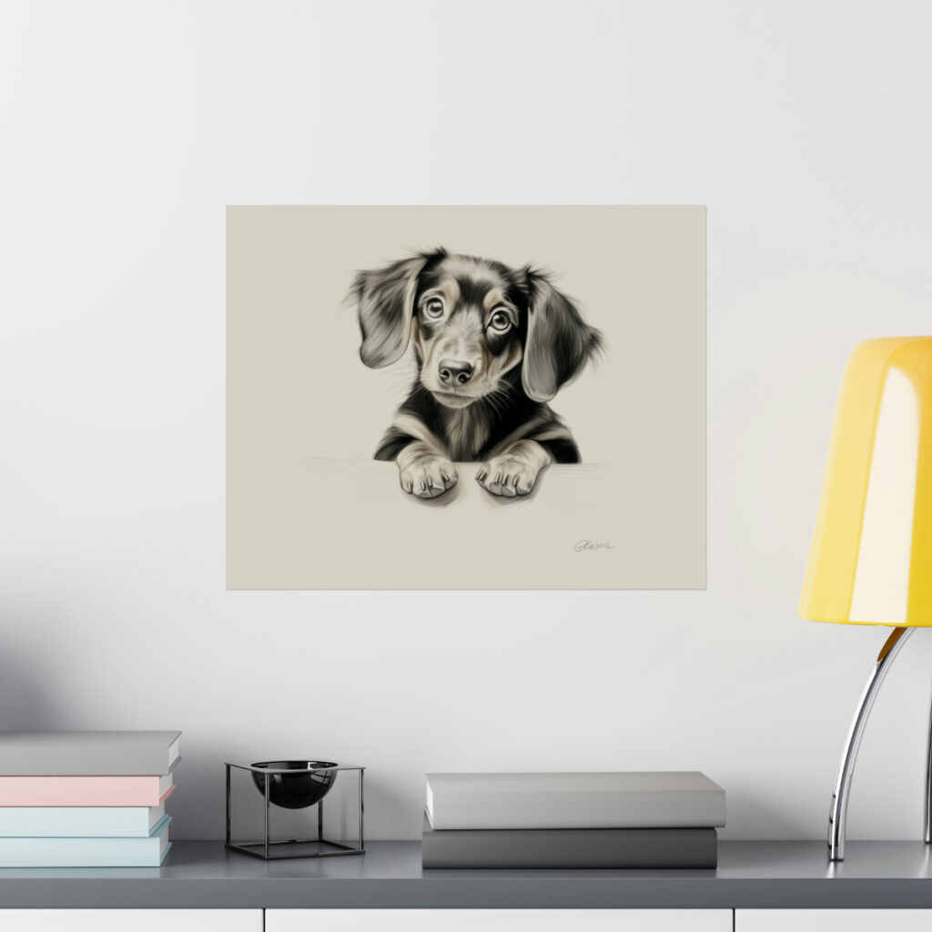 Dachshund Portrait Fine Art Print