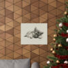 German Shepherd Puppy Portrait Fine Art Print