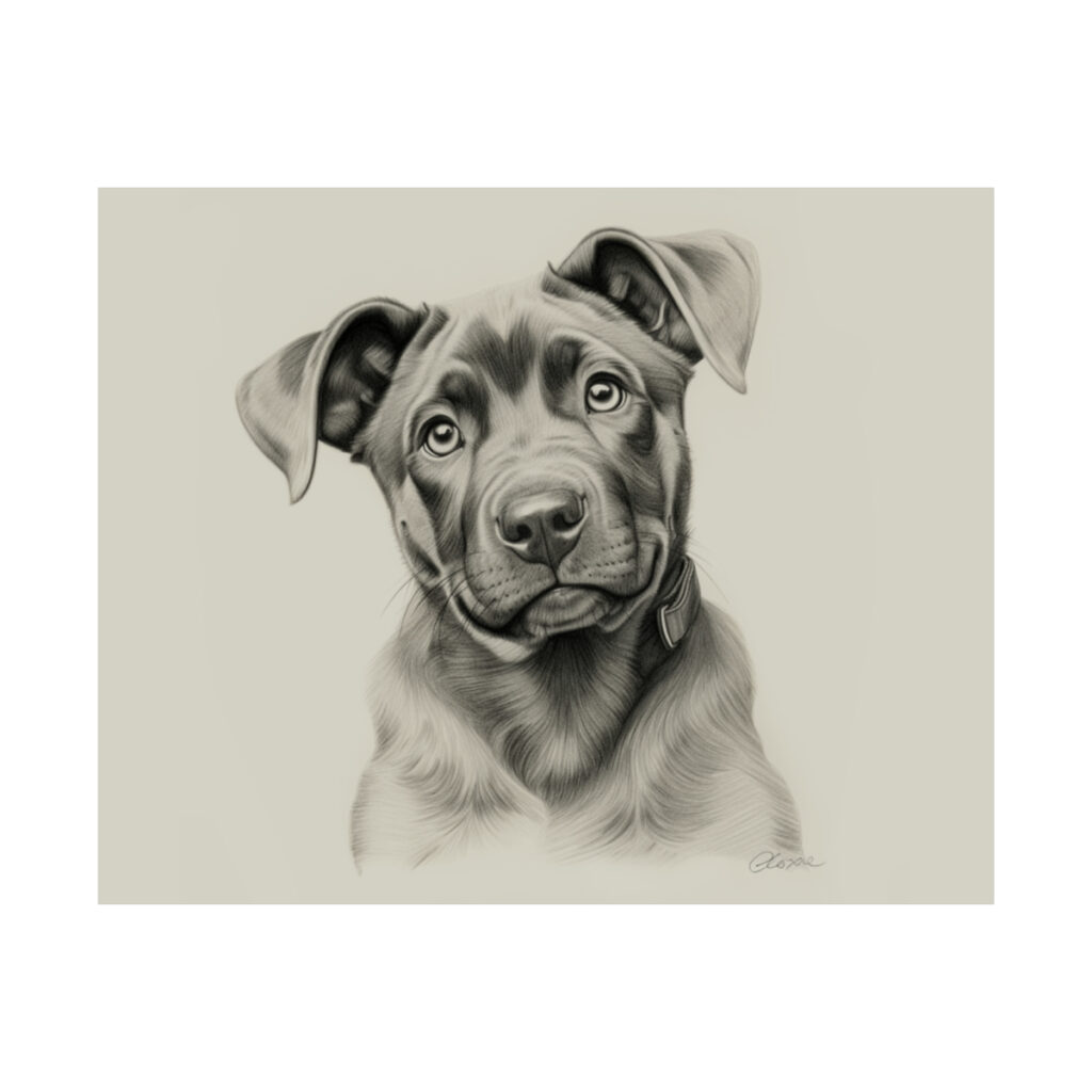 Cane Corso Portrait Fine Art Print