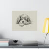 Cavalier King Charles Spaniel Portrait Fine Art Print