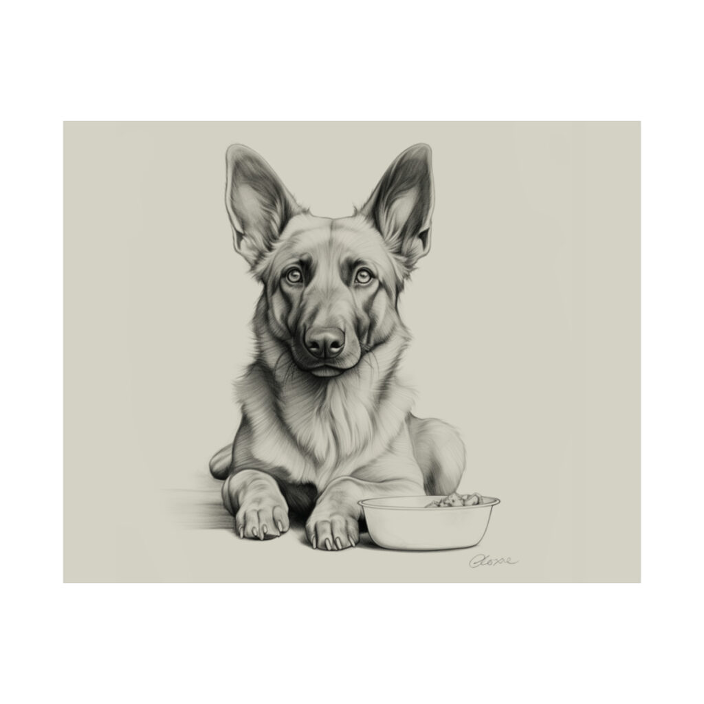 Belgian Malinois Portrait Fine Art Print