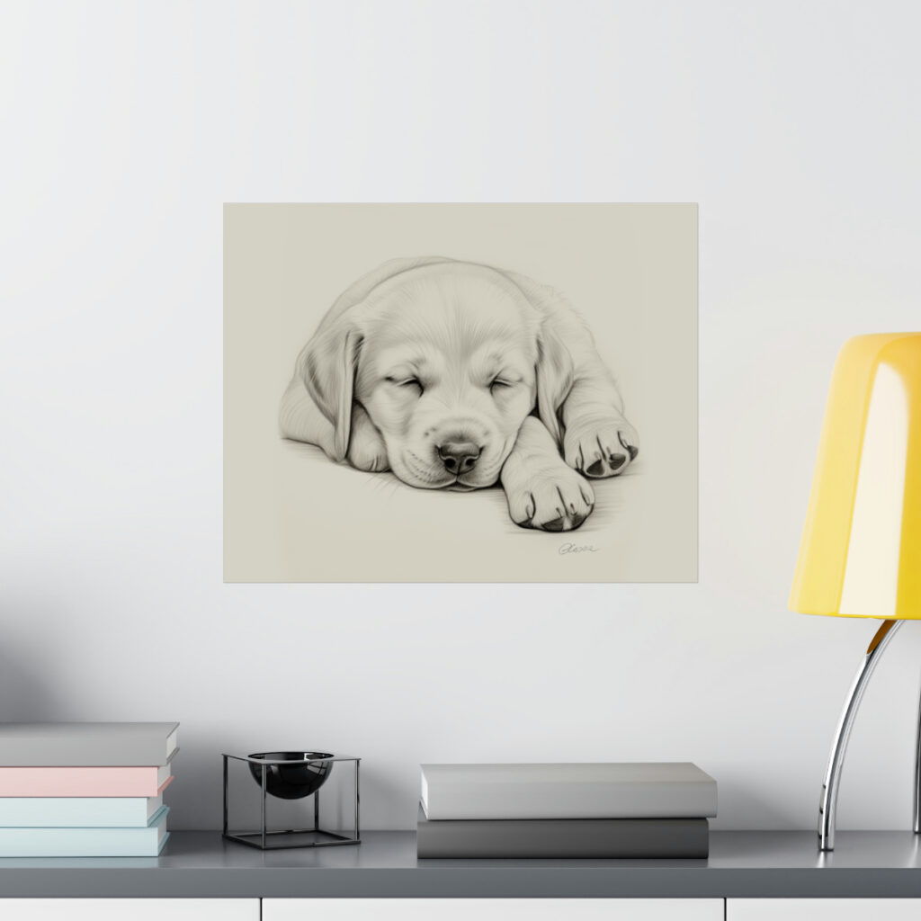 Labrador Retriever Portrait Fine Art Print