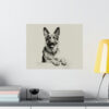 German Shepherd Portrait Fine Art Print