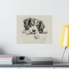 Cavalier King Charles Spaniel Portrait Fine Art Print