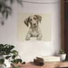 German Shorthaired Pointer Portrait Fine Art Print