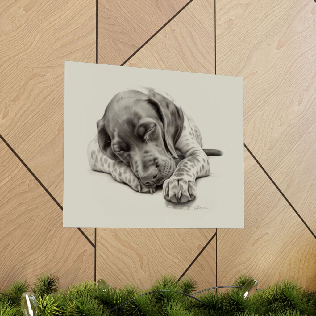 German Shorthaired Pointer Fine Art Print