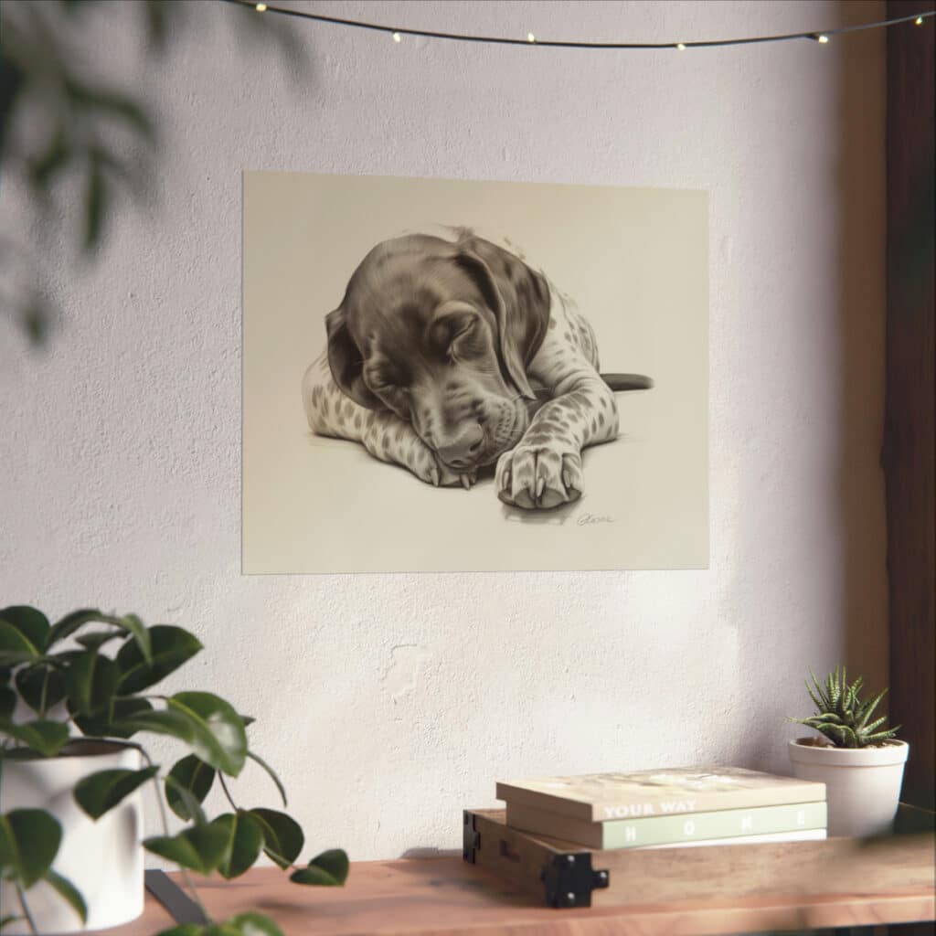 German Shorthaired Pointer Fine Art Print