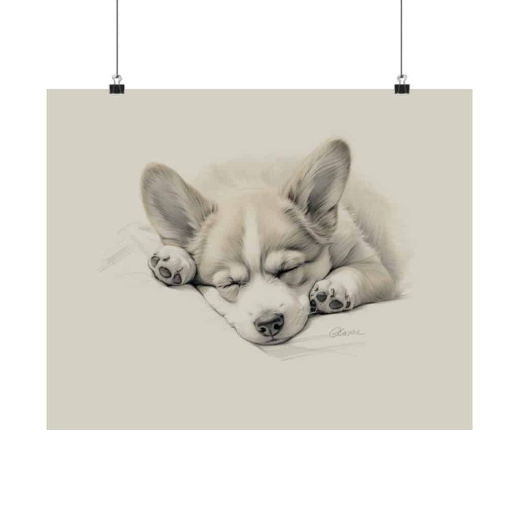 Pembroke Welsh Corgi Fine Art Print