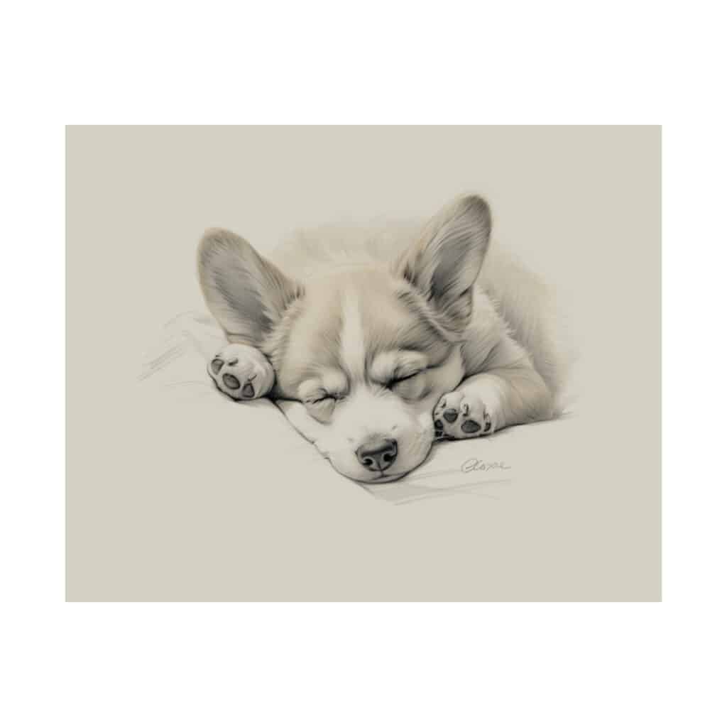 Pembroke Welsh Corgi Fine Art Print