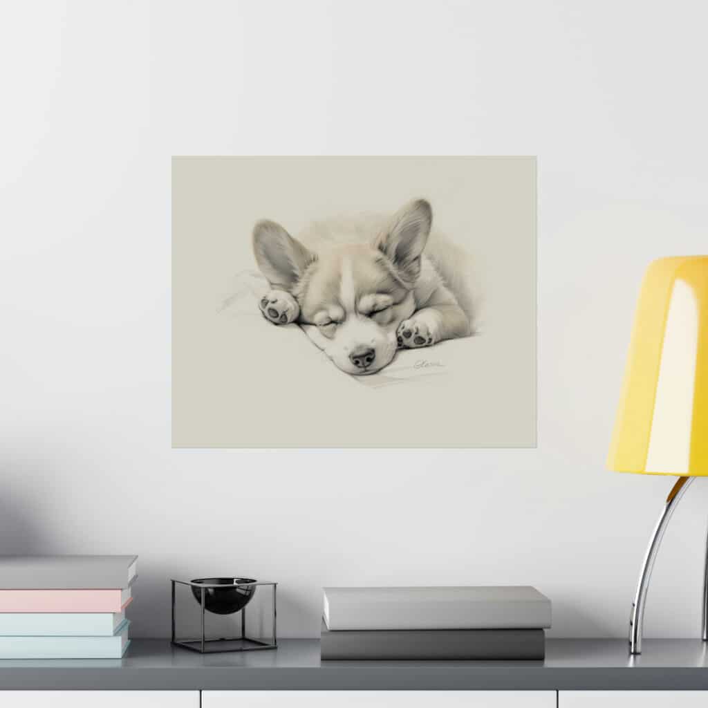 Pembroke Welsh Corgi Fine Art Print