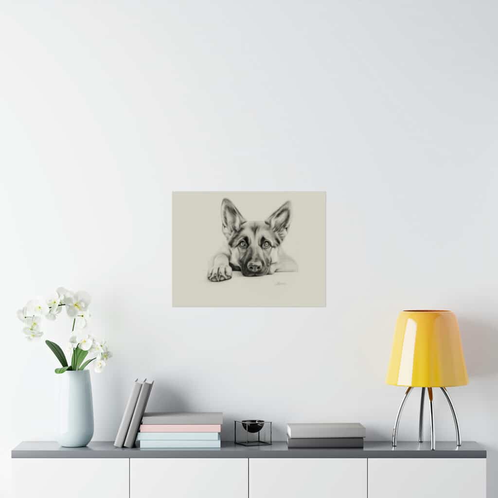 German Shepherd Fine Art Print